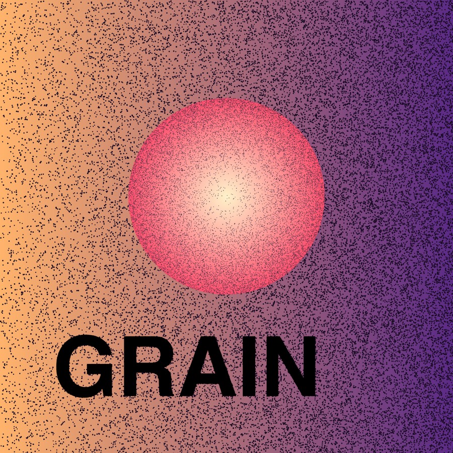 The artwork with Vector Grain