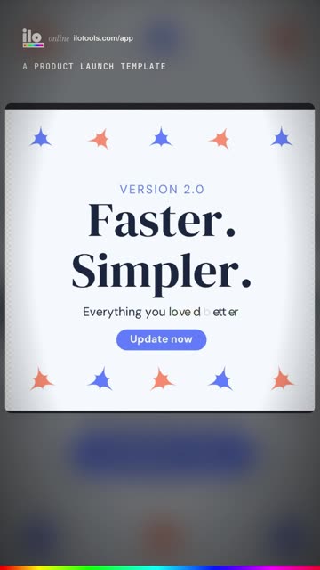 Animate your product launch post