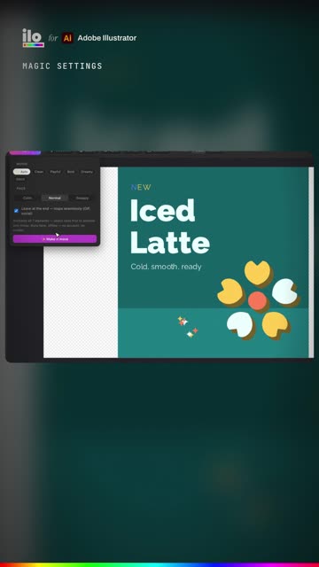 A seamless looping GIF from Illustrator