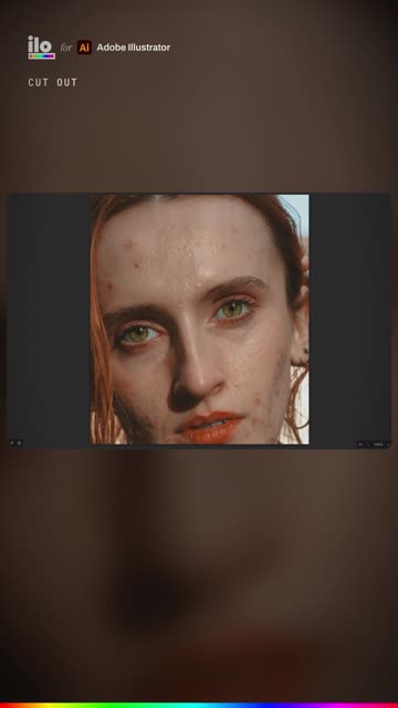 Remove a photo background inside Illustrator
