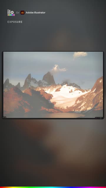 Fix a flat photo with six sliders (Illustrator)
