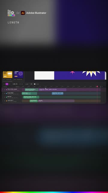 Retime an animation on a real timeline (Illustrator)